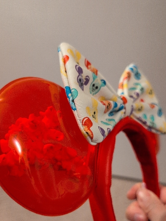 Loungefly Disney Parks Popcorn Balloons Minnie Ears Headband EUC main image 10